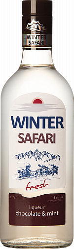 Ликёр "Winter Safari" шоколад и мята